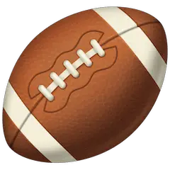 Balón de fútbol americano Emoji Facebook