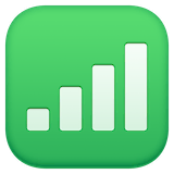 antenna-bars Emoji facebook