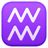 aquarius Emoji facebook