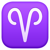 aries Emoji facebook