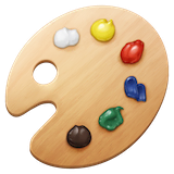artist-palette Emoji facebook