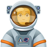 astronaut Emoji facebook