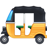 auto-rickshaw Emoji facebook