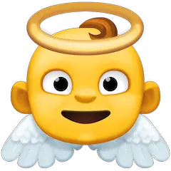👼 Baby Angel Emoji on Facebook