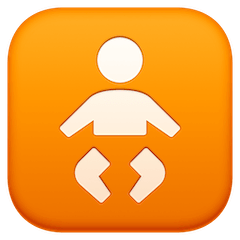 🚼 Simbolo con immagine di bambino Emoji su Facebook