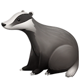 badger Emoji facebook