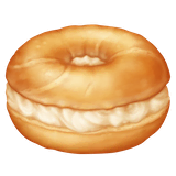 bagel Emoji facebook