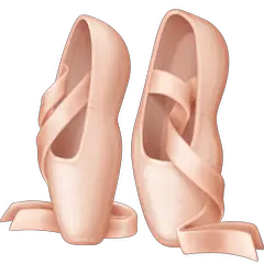 Ballettschuhe Emoji Facebook