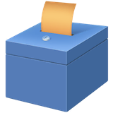 ballot-box-with-ballot Emoji facebook