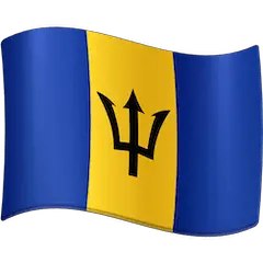 Флаг Барбадоса Эмодзи на Facebook