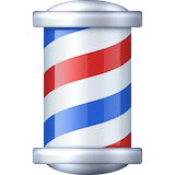 barber-pole Emoji facebook