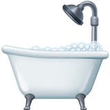bathtub Emoji facebook
