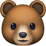 bear Emoji facebook