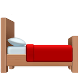 bed Emoji facebook
