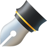 black-nib Emoji facebook