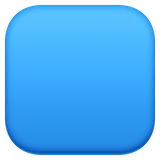 blue-square Emoji facebook