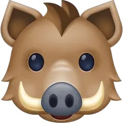 🐗 Wildschwein Emoji auf Facebook