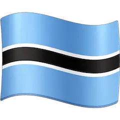 🇧🇼 Bandeira do Botsuana Emoji nos Facebook