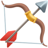 bow-and-arrow Emoji facebook