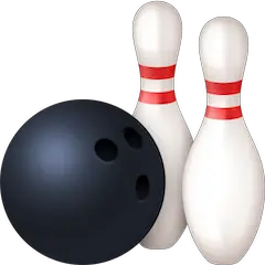 🎳 Palla da bowling e birilli Emoji su Facebook