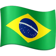 Флаг Бразилии Эмодзи на Facebook