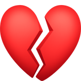 broken-heart Emoji facebook