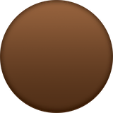 brown-circle Emoji facebook