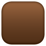 brown-square Emoji facebook