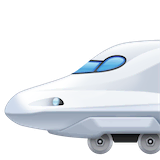 bullet-train Emoji facebook