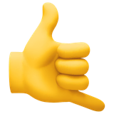 call-me-hand Emoji facebook