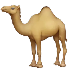 🐪 Camel Emoji on Facebook