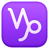 capricorn Emoji facebook