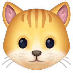 🐱 Cara de gato Emoji en Facebook