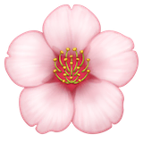 cherry-blossom Emoji facebook