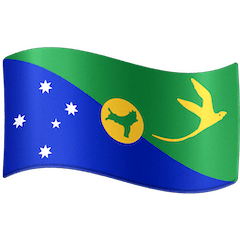 Bandeira da Ilha do Natal Emoji Facebook