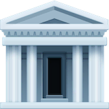 classical-building Emoji facebook