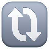 clockwise-vertical-arrows Emoji facebook