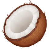 coconut Emoji facebook