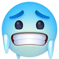 Faccina congelata Emoji Facebook