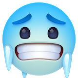 cold-face Emoji facebook