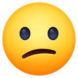 confused-face Emoji facebook