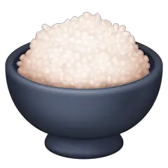 Cooked Rice Emoji on Facebook