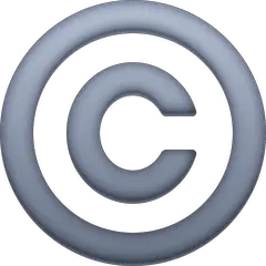 ©️ Copyright-Zeichen Emoji auf Facebook
