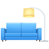 couch-and-lamp Emoji facebook