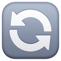 🔄 Counterclockwise Arrows Button Emoji on Facebook