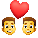 couple-with-heart-man-man Emoji facebook