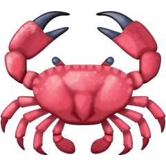 Crab Emoji on Facebook