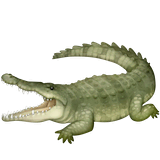 crocodile Emoji facebook