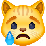 crying-cat Emoji facebook