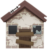 derelict-house Emoji facebook